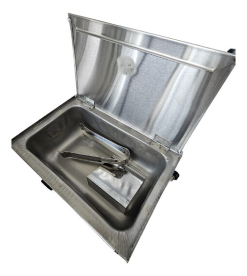 Panchera Eléctrica Anion Acero Inoxidable 58 Salchichas - Imagen 4