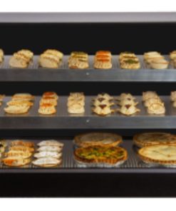 Exhibidor Mantenedor Warmer Comida Caliente 3 Niveles 120cm