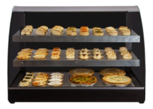 Exhibidor Mantenedor Warmer Comida Caliente 3 Niveles 120cm
