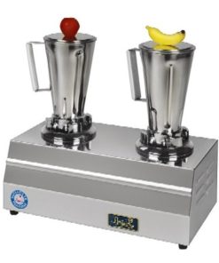 Licuadora Industrial 2 Vasos / Acero Inoxidable 1500cc Anion
