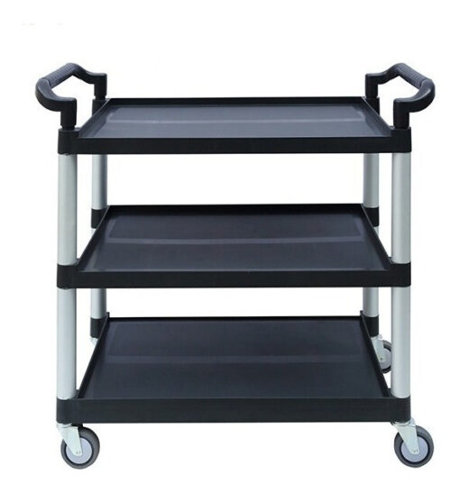 Carro Carrito Servicio Gastronómico 200 Kg 3 Estantes Sikla