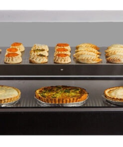 Exhibidor Mantenedor Warmer Comida Caliente 2 Niveles 120cm