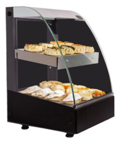 Exhibidor Mantenedor Comidas Calientes 2 Niveles 40 Cm