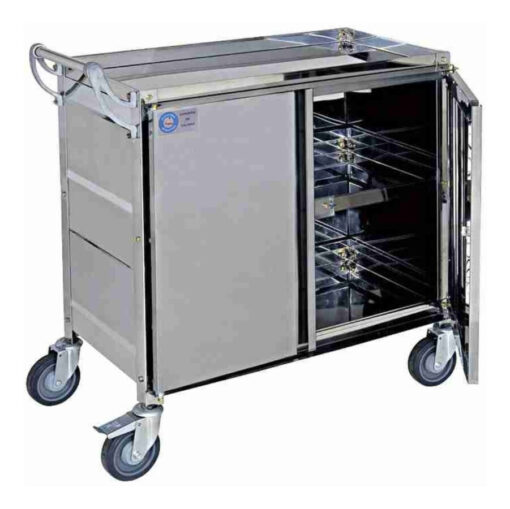 Carro Gastronómico Cerrado Acero Inox Eventos Y Sanatorios
