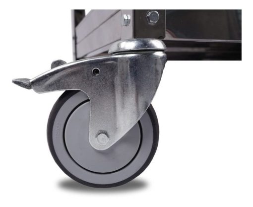 Carro De Servicio Gastronómico Roa Estantes Acero 90 X 40 - Imagen 23