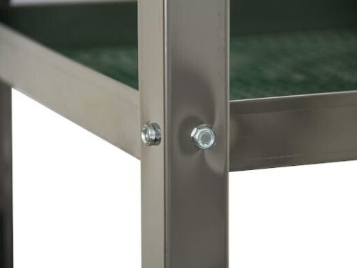 Vasera Gastronomica Escurridor Acero 110 X 40 Cm 3 Estantes - Imagen 5