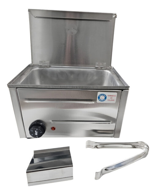 Panchera Eléctrica Anion Acero Inoxidable 58 Salchichas