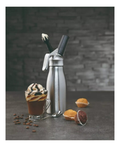 Cremera Sifon Profesional Kayser 0,5 Litros Reposteria Cafes - Imagen 4