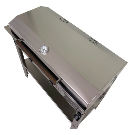 Parrilla Eléctrica Aconcagua 95x45 Tapa Base Funda Resinet  Plateado - Imagen 6