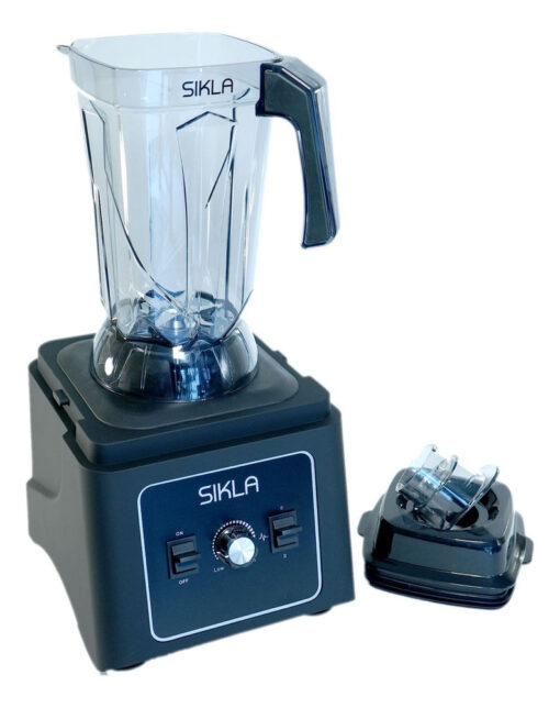 Licuadora Profesional Sikla 2200w Jarra Extra 2.5l Cover Color Negro - Imagen 3