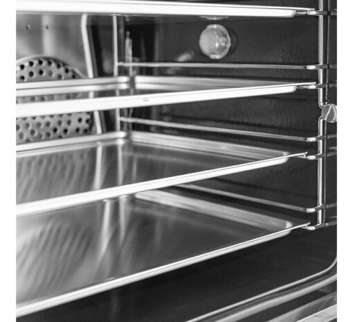 Horno Convector Santini Mc600 4 Bandejas + Base Con Ruedas Plateado - Imagen 4