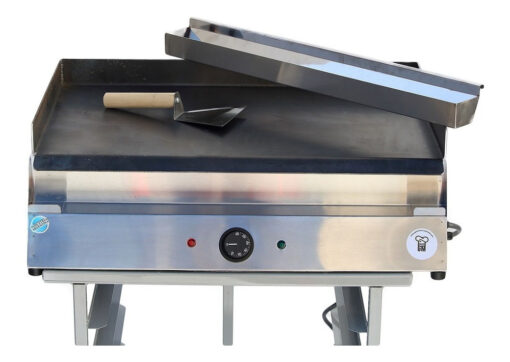 Plancha Eléctrica Hamburguesera Grande 75cm Smasher Resinet Plateado - Imagen 6