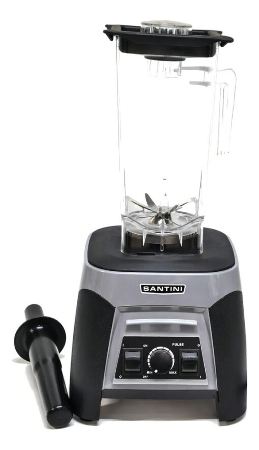Licuadora Industrial Santini 2 Litros Profesional Mb-4500 Color Gris - Imagen 3