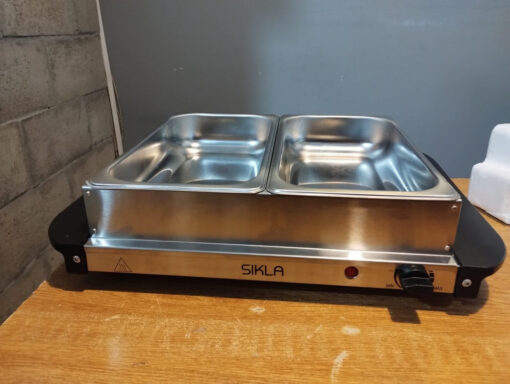 Buffetera Mantenedor Chafing Dish 2 Bandejas Mediano 1 Uso - Imagen 3