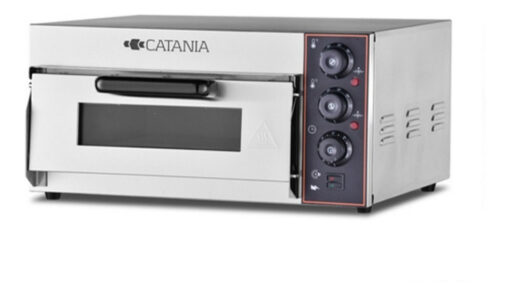 Horno Pizzero Eléctrico Piso Refractario 40x40 Catania