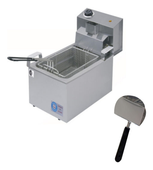 Freidora Eléctrica Anion Simple 8l Regalo Pala Papas Fritas - Imagen 4