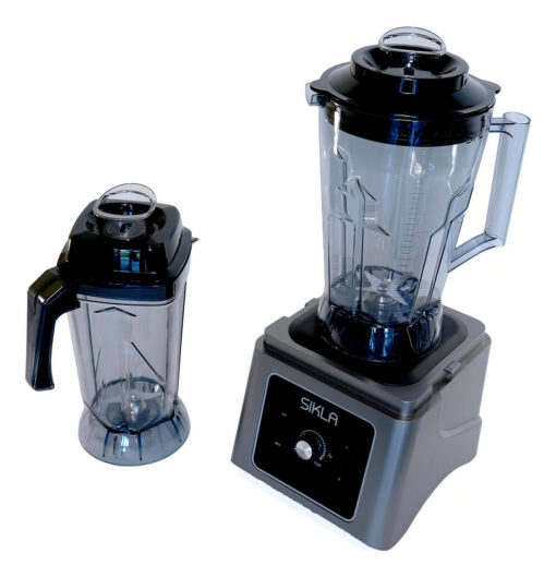 Licuadora Profesional Sikla 2200w Jarra Extra 4.5l Cover Color Gris - Imagen 6