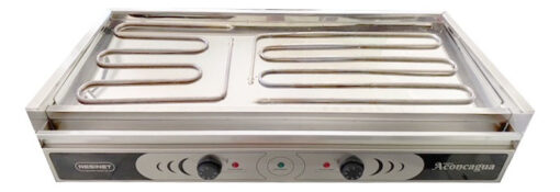 Parrilla Eléctrica Grande Tapa Funda 95x45 Resinet Aconcagua Plateado - Imagen 4