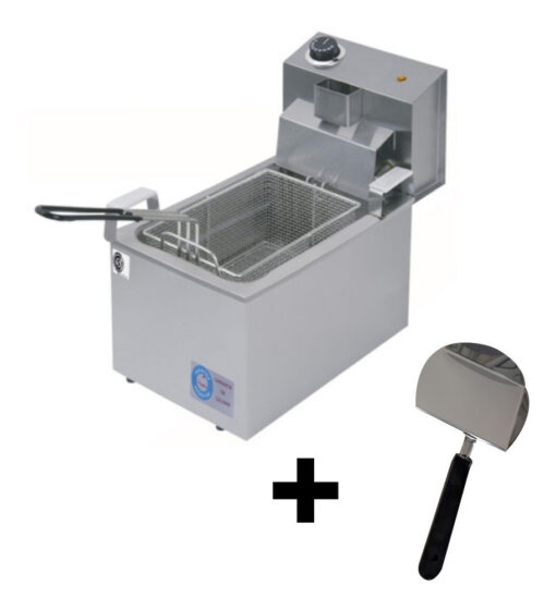 Freidora Eléctrica Anion Simple 8l Regalo Pala Papas Fritas - Imagen 3