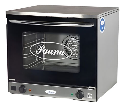 Horno Convector Eléctrico Pauna Beta 21 I C/4 Bandejas 44×32 Plateado