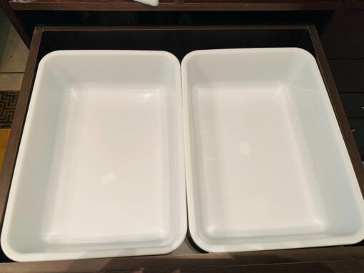 Batea Rectangular Gastronómica Plástico Cocina 41x30x10 Cm - Imagen 4