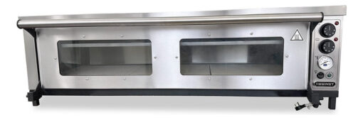 Horno Pizzero Eléctrico Piso Refractario 6 Moldes Venecia Color Gris - Imagen 3
