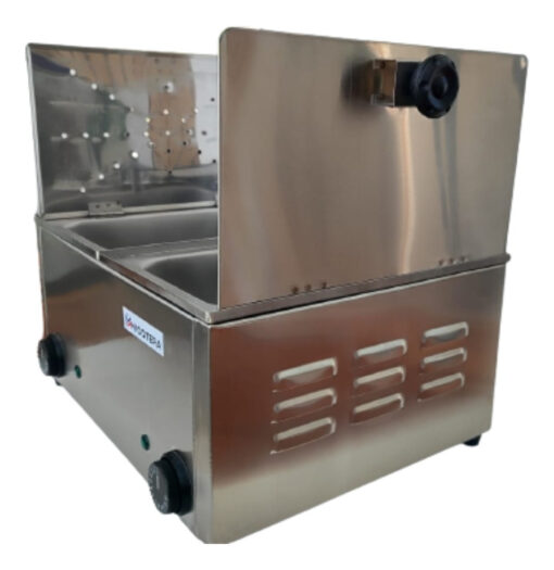 Panchera Eléctrica Doble 24 Super Panchos Con Calienta Pan - Imagen 4