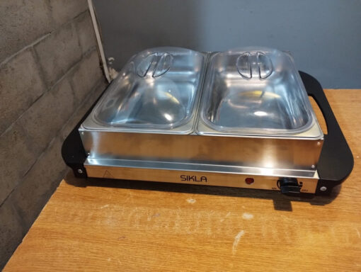 Buffetera Mantenedor Chafing Dish 2 Bandejas Mediano 1 Uso