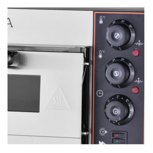 Horno Pizzero Eléctrico Piso Refractario 40x40 Catania - Imagen 5