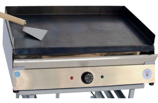 Plancha Eléctrica Hamburguesera Grande 75cm Smasher Resinet Plateado - Imagen 7