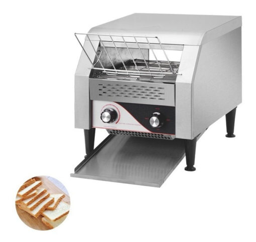 Tostadora Continua Eléctrica Comercial Sikla - Tc-150 Color Plateado