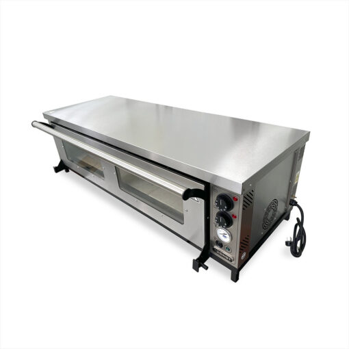 Horno Pizzero De Piso Refractario C/3 Moldes Venecia Resinet Gris - Imagen 4