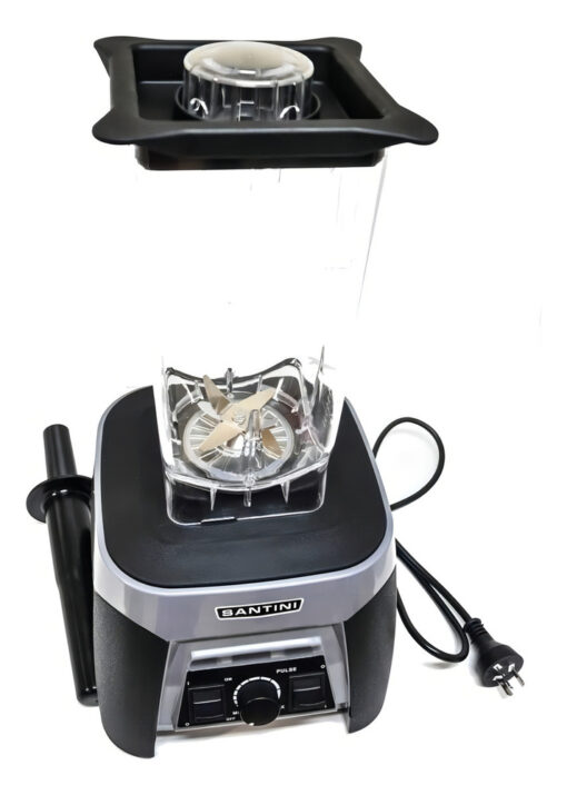 Licuadora Industrial Santini 2 Litros Profesional Mb-4500 Color Gris - Imagen 7