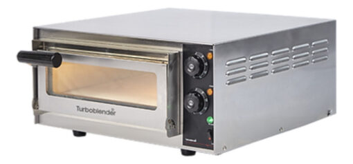 Horno Pizzero Eléctrico Compacto 1 Piso Piedra Turboblender  Plateado - Imagen 4