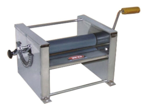 Sobadora Manual De 300 Mm Rd - Máquina Fábrica Pastas Plateado