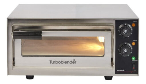 Horno Pizzero Eléctrico Turboblender 1700 Watts Color Plateado