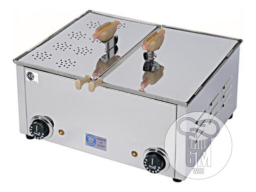 Panchera 16/20 Super Panchos Doble Con Calienta Pan Anion - Imagen 3