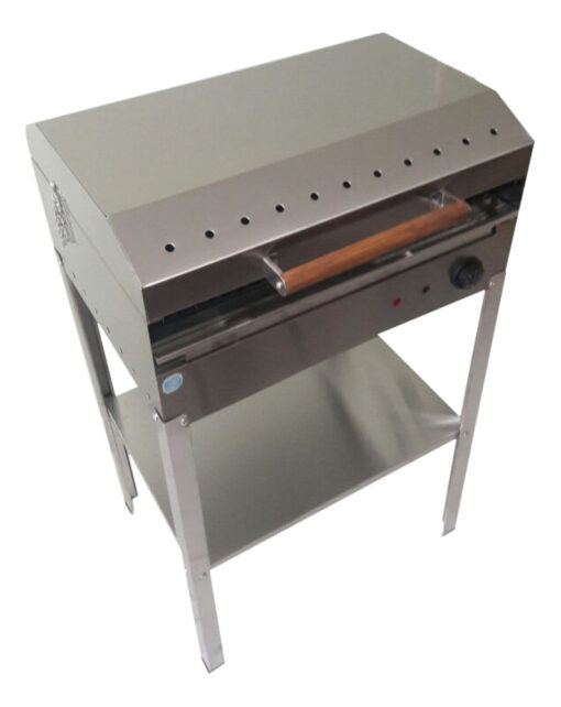 Parrilla Eléctrica Chalten Estante + Ahumado + Funda Resinet - Imagen 5