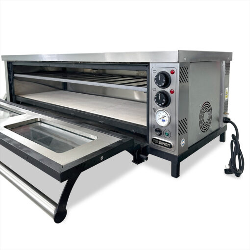 Horno Pizzero De Piso Refractario C/3 Moldes Venecia Resinet Gris - Imagen 6