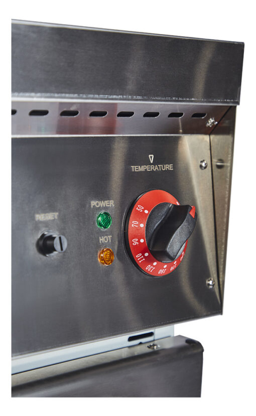 Freidora Eléctrica Industrial Turboblender 28 Lts Acero Inox Color White Frecuencia N/a - Imagen 8