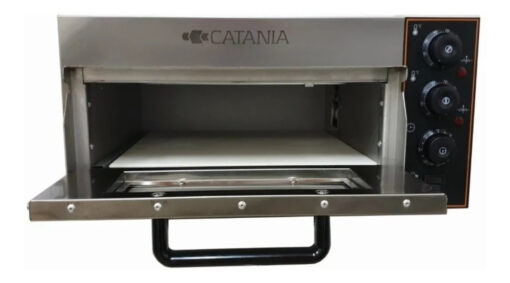 Horno Pizzero Eléctrico Piso Refractario 40x40 Catania - Imagen 3