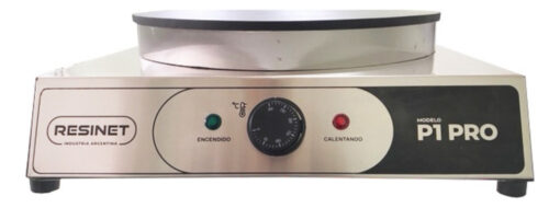 Crepera Profesional Panquequera Industrial 40 Cm Resinet Plateado - Imagen 4