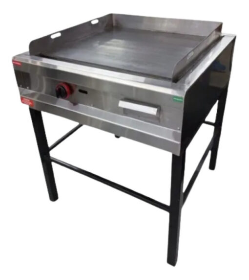Plancha Lisa Hamburguesera A Gas 8mm 75x75 Yac