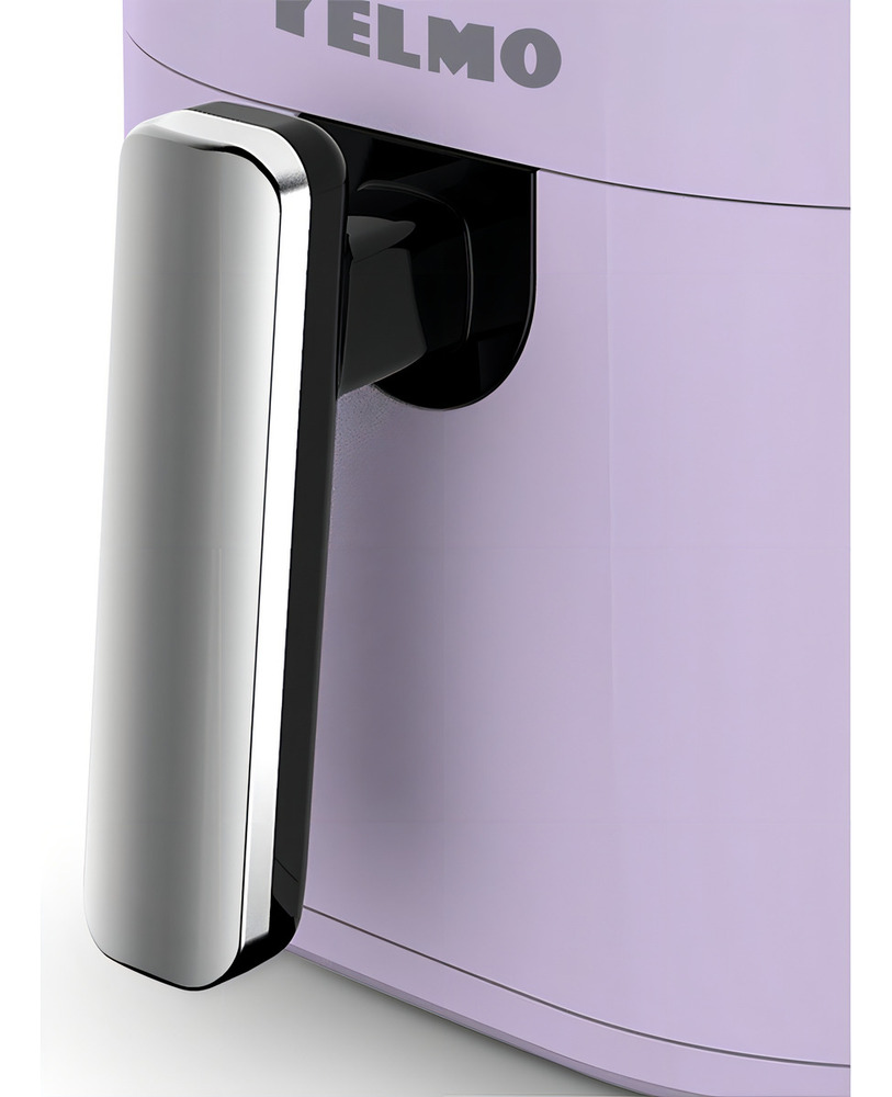 Freidora De Aire Yelmo Fr-7310 5lts Pantalla Tactil 1400w Color Lila - Imagen 3