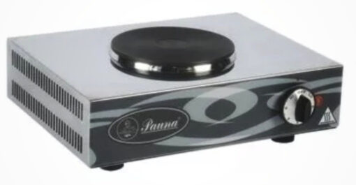 Anafe Eléctrico Pauna 1 Hornalla 2 Kw Lanzamiento!  Gris