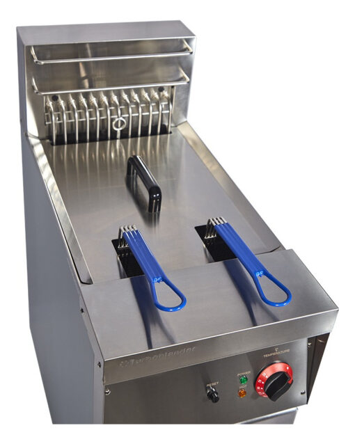 Freidora Eléctrica Industrial Turboblender 28 Lts Acero Inox Color White Frecuencia N/a - Imagen 6
