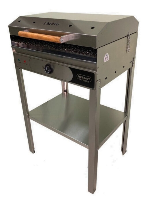 Parrilla Eléctrica Chalten Estante + Ahumado + Funda Resinet - Imagen 7