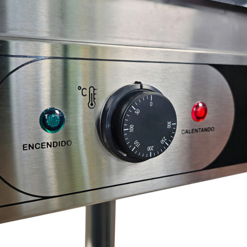 Parrilla Eléctrica Resinet Chalten Acero Inoxidable - Imagen 4