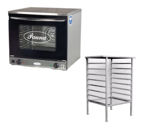 Horno Convector Pauna Beta 21 Latero + 4 Placas Pinza Regalo - Imagen 4
