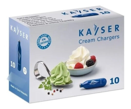 Capsulas Kayser Para Cremeras Caja X 10 Unidades Promo - Imagen 5